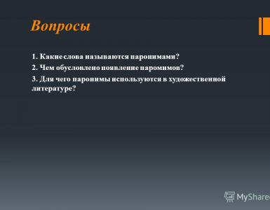 Лексическая омонимия возникновение омонимов Каковы причины появления омонимов